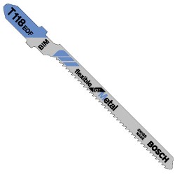 Ножчета за прободен трион BOSCH T 118 EOF-5бр.