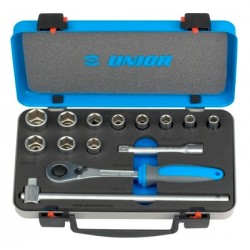 К-т вложки 1/2″ в метална кутия UNIOR 190BI6P14