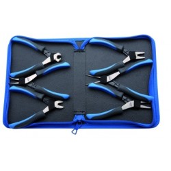 К-т клещи за електроника в калъф UNIOR 403А