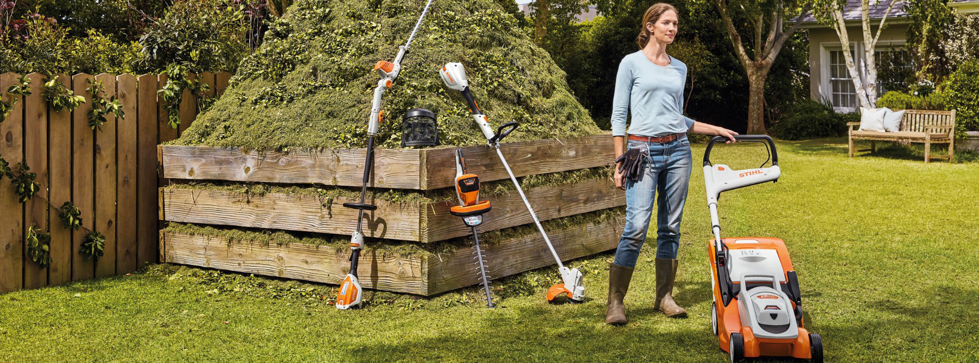 акумулаторна косачка STIHL
